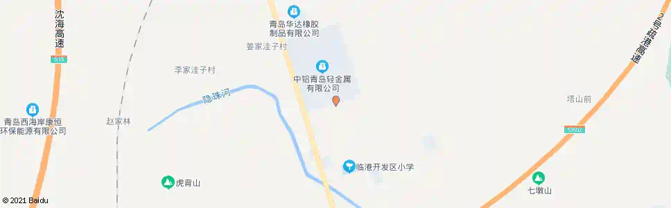 青岛中铝厂_公交站地图_青岛公交_妙搜公交查询2025