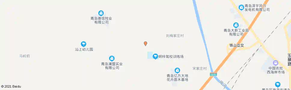 青岛袁家庄_公交站地图_青岛公交_妙搜公交查询2025
