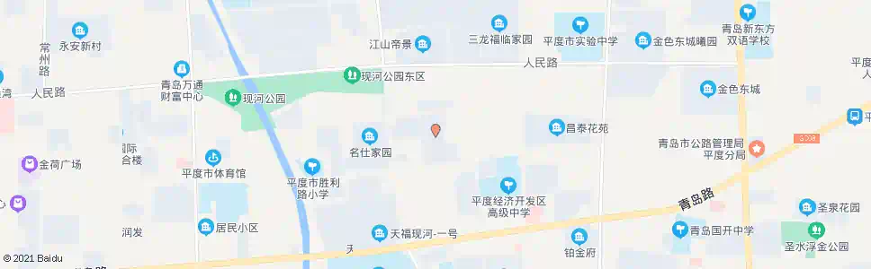青岛福乐花园_公交站地图_青岛公交_妙搜公交查询2025