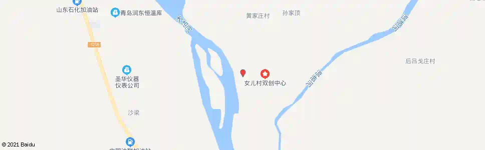 青岛女儿村_公交站地图_青岛公交_妙搜公交查询2025