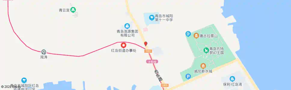 青岛晓阳_公交站地图_青岛公交_妙搜公交查询2025
