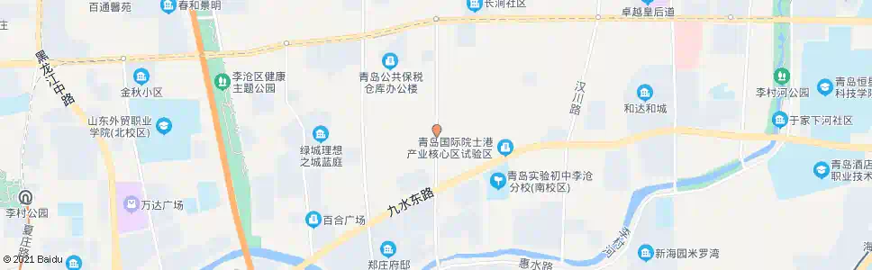 青岛李沧工业园_公交站地图_青岛公交_妙搜公交查询2025