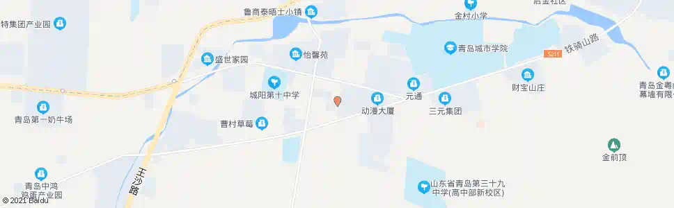 青岛盛世美域西_公交站地图_青岛公交_妙搜公交查询2025