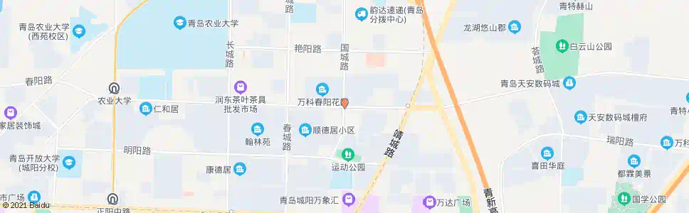 青岛顺德居_公交站地图_青岛公交_妙搜公交查询2025
