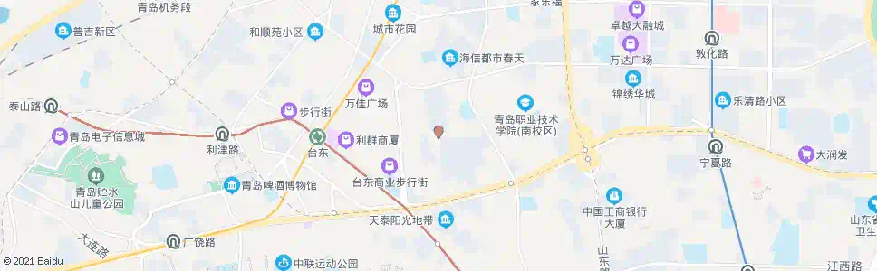 青岛北仲小区_公交站地图_青岛公交_妙搜公交查询2025