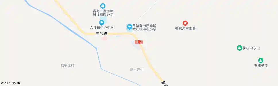 青岛六汪便民中心_公交站地图_青岛公交_妙搜公交查询2025