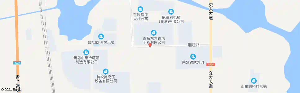 青岛东方铁塔_公交站地图_青岛公交_妙搜公交查询2025