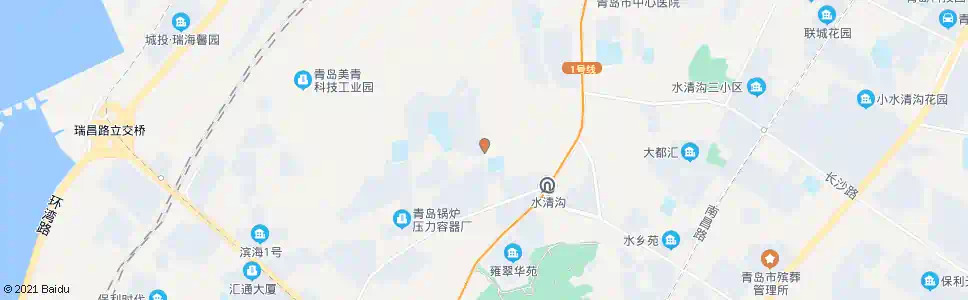 青岛湖清路东站_公交站地图_青岛公交_妙搜公交查询2025