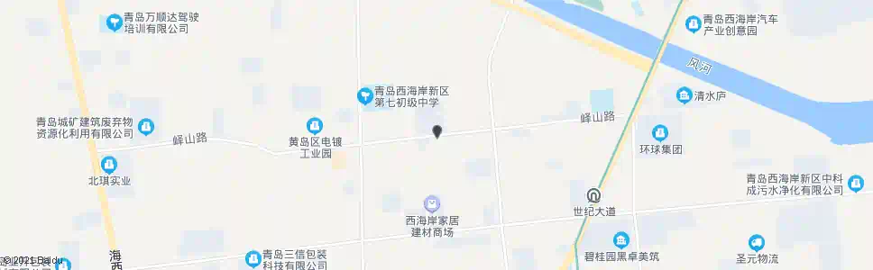 青岛现代嘉园_公交站地图_青岛公交_妙搜公交查询2025