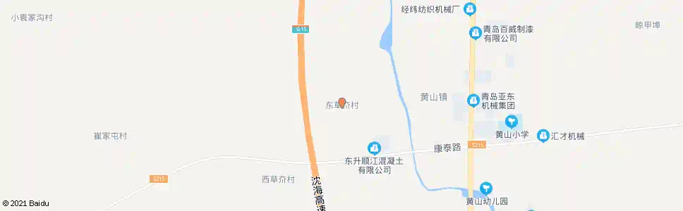青岛东草夼_公交站地图_青岛公交_妙搜公交查询2025