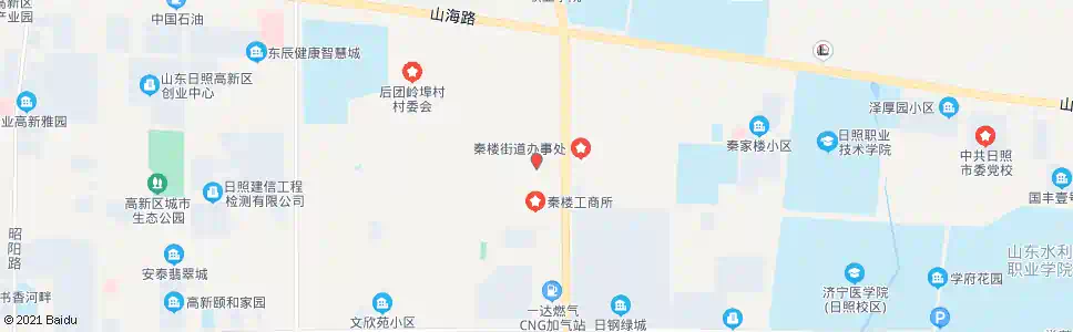 日照北刘家村_公交站地图_日照公交_妙搜公交查询2025