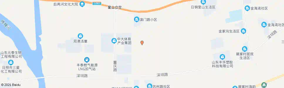 日照相家台_公交站地图_日照公交_妙搜公交查询2025