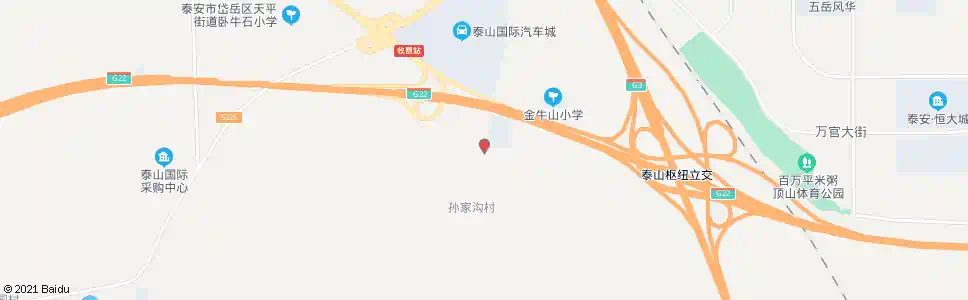 泰安兴岳食品_公交站地图_泰安公交_妙搜公交查询2025