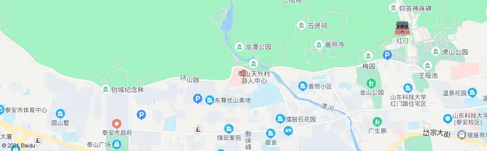 泰安泰山医学院(G104)_公交站地图_泰安公交_妙搜公交查询2025