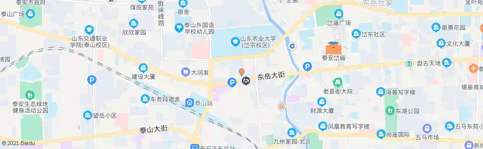泰安青少年宫(火车站)_公交站地图_泰安公交_妙搜公交查询2025