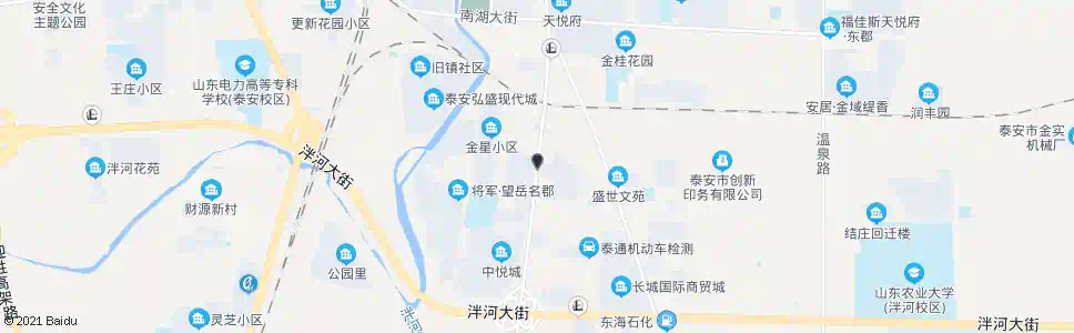泰安水泵厂_公交站地图_泰安公交_妙搜公交查询2025