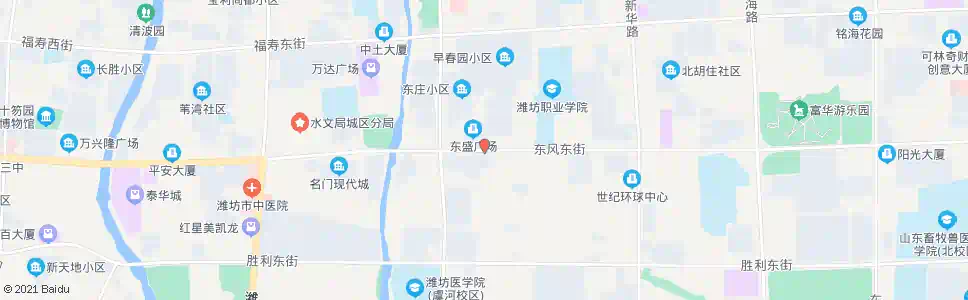 潍坊早春园_公交站地图_潍坊公交_妙搜公交查询2025