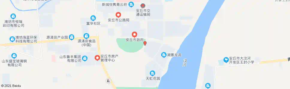 潍坊新龙现代城_公交站地图_潍坊公交_妙搜公交查询2025