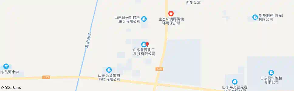 潍坊岔河大地园区_公交站地图_潍坊公交_妙搜公交查询2025