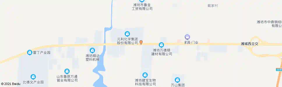 潍坊朱刘示范园_公交站地图_潍坊公交_妙搜公交查询2025