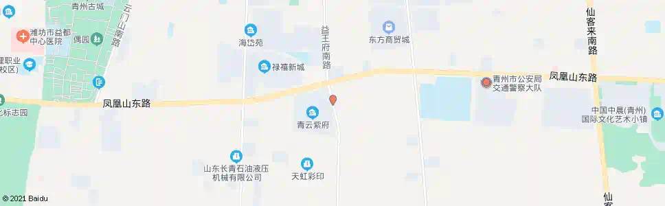潍坊青云紫府(青州)_公交站地图_潍坊公交_妙搜公交查询2025