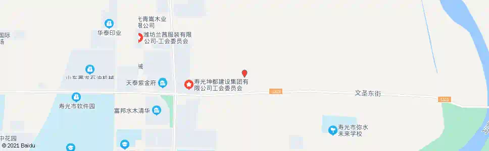 潍坊杨家仕庄_公交站地图_潍坊公交_妙搜公交查询2025
