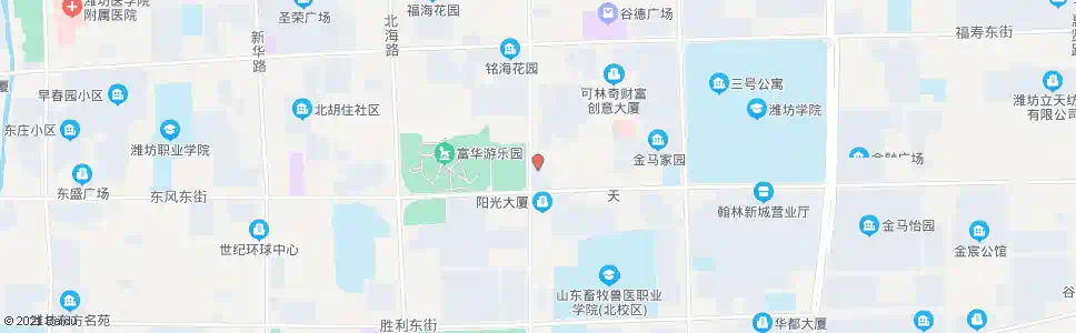 潍坊东方大酒店_公交站地图_潍坊公交_妙搜公交查询2025