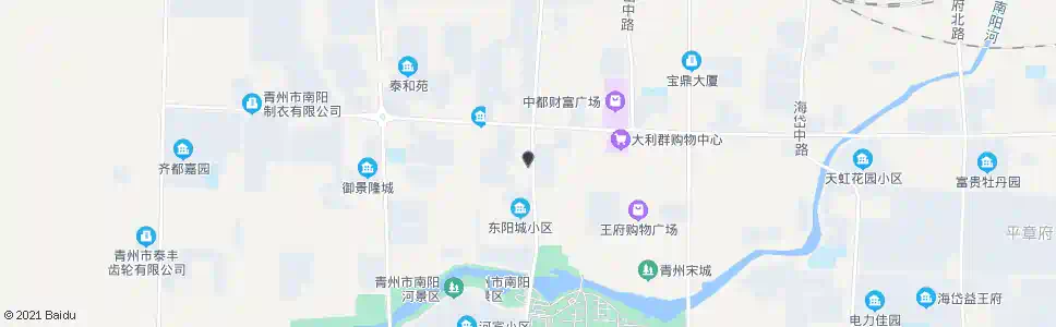 潍坊潍坊银行青州分行_公交站地图_潍坊公交_妙搜公交查询2025