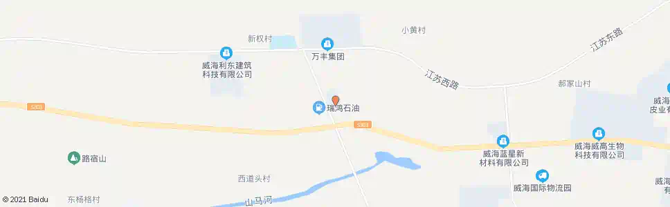 威海威泉塑料_公交站地图_威海公交_妙搜公交查询2025
