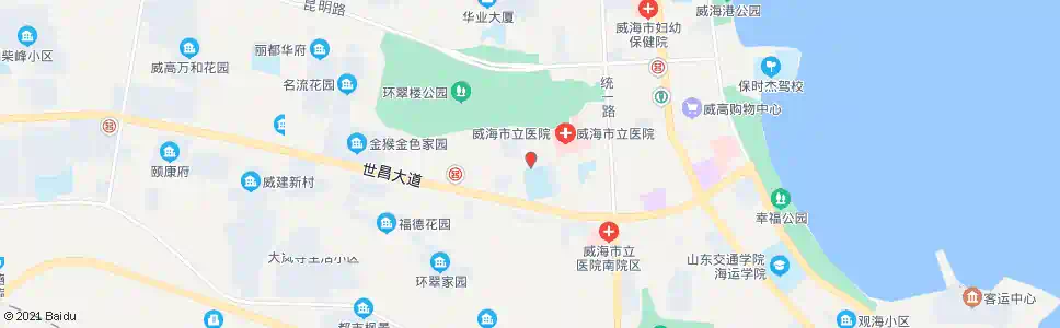 威海金猴集团_公交站地图_威海公交_妙搜公交查询2025