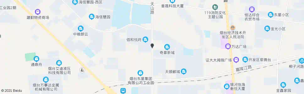 烟台奇章_公交站地图_烟台公交_妙搜公交查询2025
