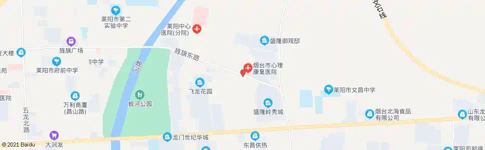 烟台康复医院_公交站地图_烟台公交_妙搜公交查询2025