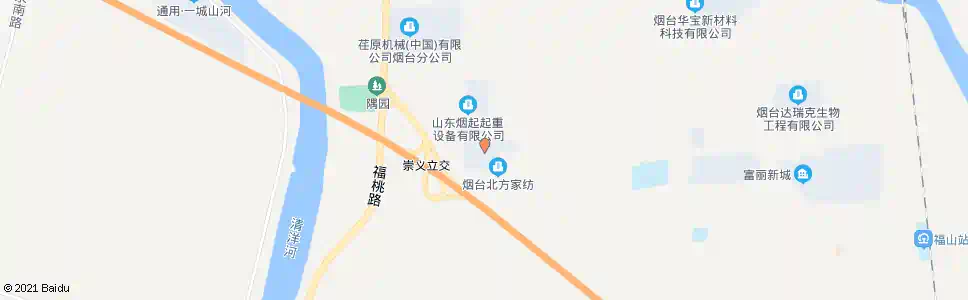 烟台北方家纺_公交站地图_烟台公交_妙搜公交查询2025