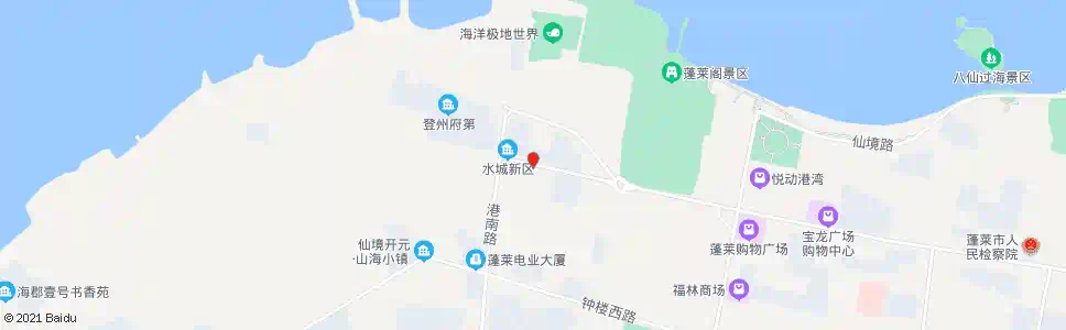 烟台水城新区_公交站地图_烟台公交_妙搜公交查询2025