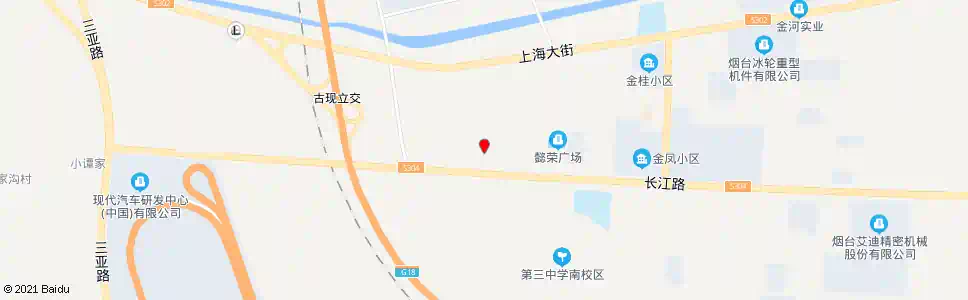 烟台古现西村_公交站地图_烟台公交_妙搜公交查询2025