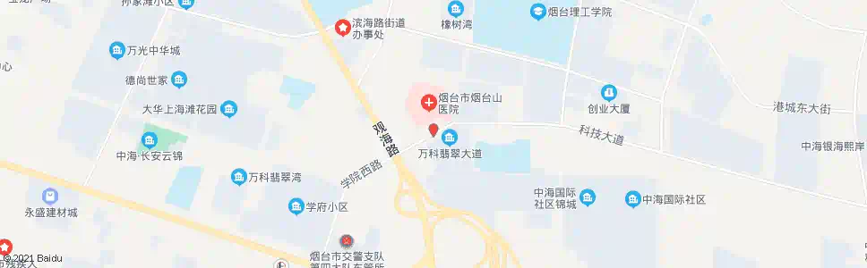 烟台孔家滩北站_公交站地图_烟台公交_妙搜公交查询2025