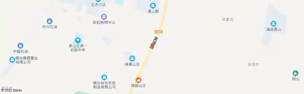烟台东沟村北站_公交站地图_烟台公交_妙搜公交查询2025