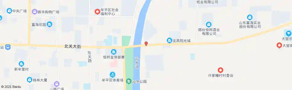 烟台牟平啤酒厂_公交站地图_烟台公交_妙搜公交查询2025