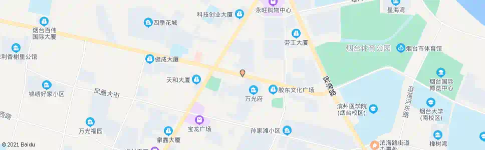 烟台世纪名都_公交站地图_烟台公交_妙搜公交查询2025