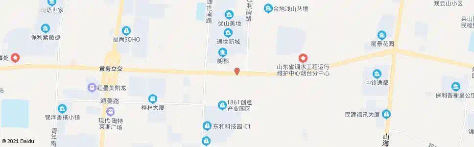 烟台胜利南路南口_公交站地图_烟台公交_妙搜公交查询2025