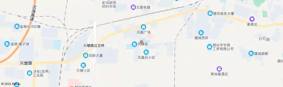 烟台凤凰台医院_公交站地图_烟台公交_妙搜公交查询2025