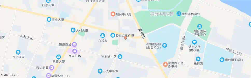 烟台市委党校海悦大厦酒店_公交站地图_烟台公交_妙搜公交查询2025