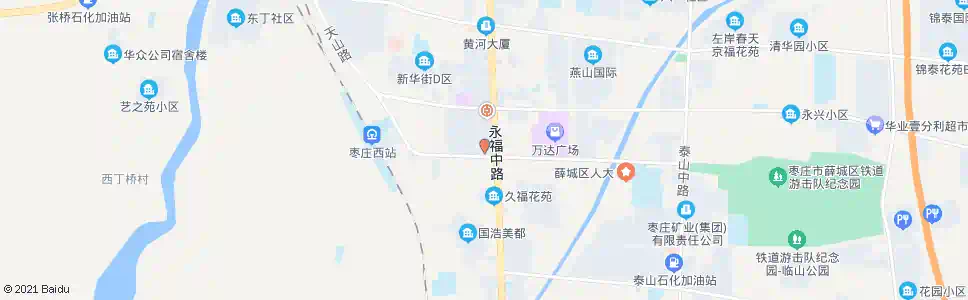 枣庄电信商城_公交站地图_枣庄公交_妙搜公交查询2025