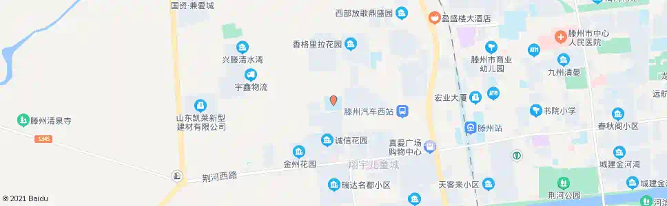 枣庄滕西中学_公交站地图_枣庄公交_妙搜公交查询2025