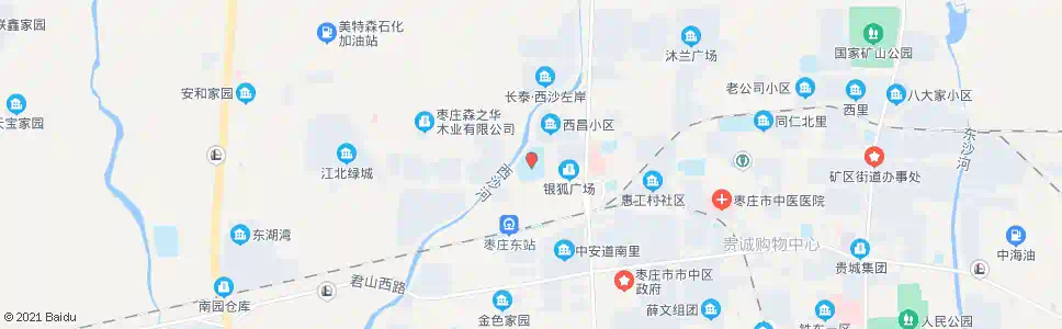 枣庄九中_公交站地图_枣庄公交_妙搜公交查询2025