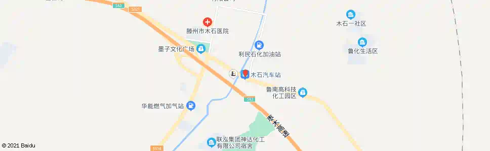 枣庄木石汽车站_公交站地图_枣庄公交_妙搜公交查询2025