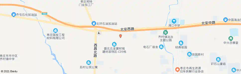 枣庄机电公司_公交站地图_枣庄公交_妙搜公交查询2025