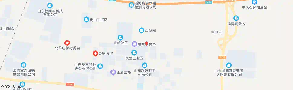 淄博榆林村_公交站地图_淄博公交_妙搜公交查询2025