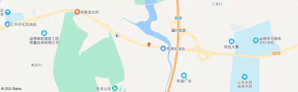 淄博馆里_公交站地图_淄博公交_妙搜公交查询2025
