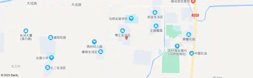 淄博汇丰塑料_公交站地图_淄博公交_妙搜公交查询2025